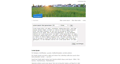 Desktop Screenshot of loremipsum.de